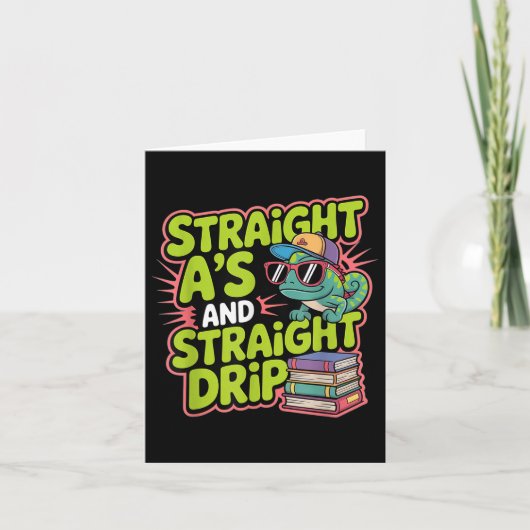Straight As And Straight Drip, Back To School, Gen カード (正面)