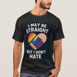 Straight But Not Hateful Pride Ally Shirt Tシャツ