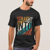 Straight Into 4Th Grade Fourth Grade Back To Schoo Tシャツ (正面)