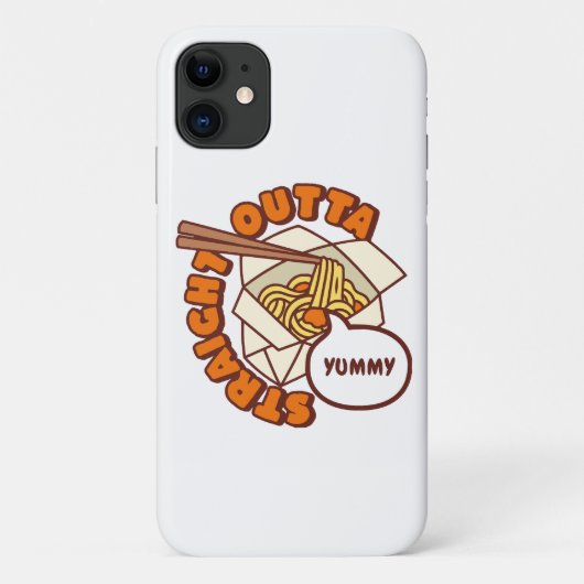 Straight Outta ゆるめのラーメン Case-Mate iPhoneケース (裏面)