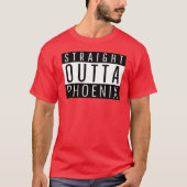 Straight Outta フェニックス Tシャツ (正面)