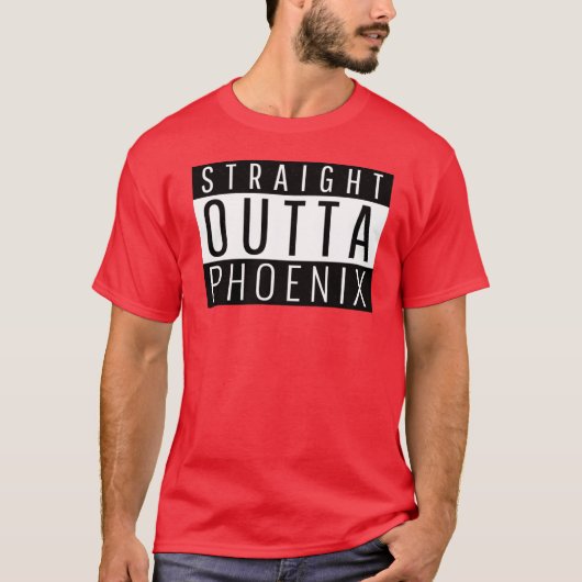 Straight Outta フェニックス Tシャツ (正面)