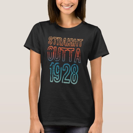 Straight Outta 1928 Tシャツ (正面)