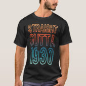 Straight Outta 1930 Tシャツ (正面)