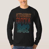 Straight Outta 1982 Tシャツ (正面)