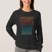 Straight Outta 1985 Tシャツ (正面)