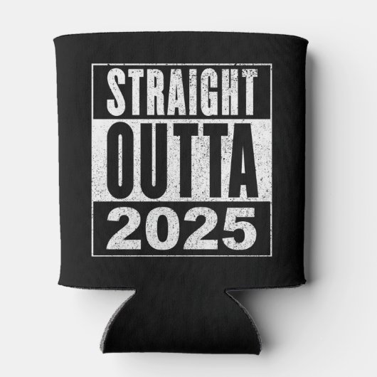 Straight Outta 2025 缶クーラー (裏面)