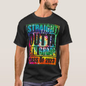 Straight Outta 5th Grade Great Graduation   2 Tシャツ (正面)