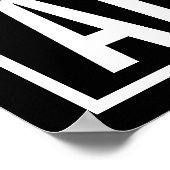 STRAIGHT OUTTA ... ADD YOUR TEXT CUSTOMIZABLE MEME ポスター (角)