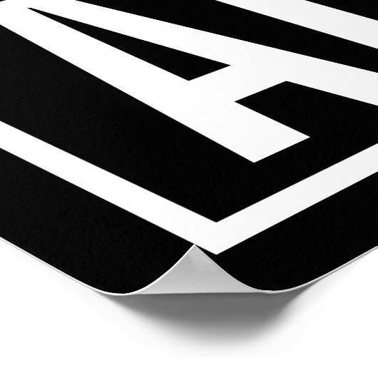 STRAIGHT OUTTA ... ADD YOUR TEXT CUSTOMIZABLE MEME ポスター (角)