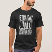 STRAIGHT OUTTA ASSUMPTION PARISH Cool Home Quote Tシャツ (正面)