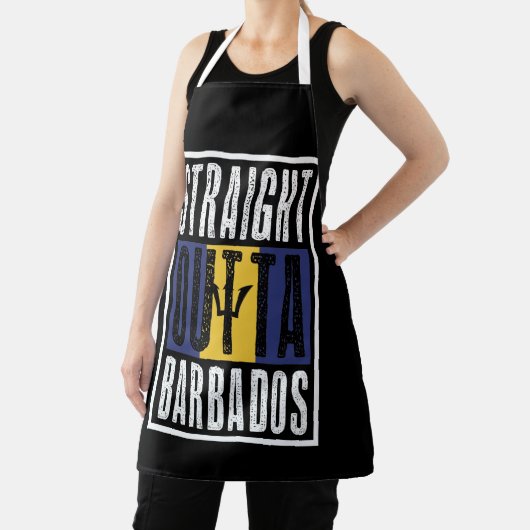Straight Outta Barbados エプロン (インサイチュ)