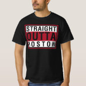 Straight Outta Boston Tシャツ (正面)