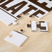 Straight Outta Brown Chocolate ジグソーパズル (側面)