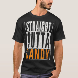 STRAIGHT OUTTA CANDY Trick or Treat Halloween Tシャツ