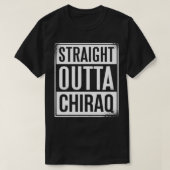 Straight Outta Chiraq Cool Chicago Native Gift Pul Tシャツ (デザイン正面)
