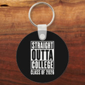 Straight Outta College Class of 2026 キーホルダー (正面)
