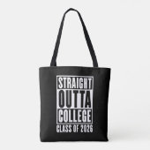 Straight Outta College Class of 2026 トートバッグ (裏面)
