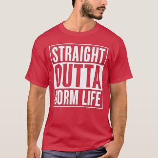 Straight Outta Dorm Life Graduation Tシャツ