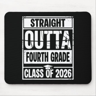 Straight outta fourth grade graduation class of マウスパッド