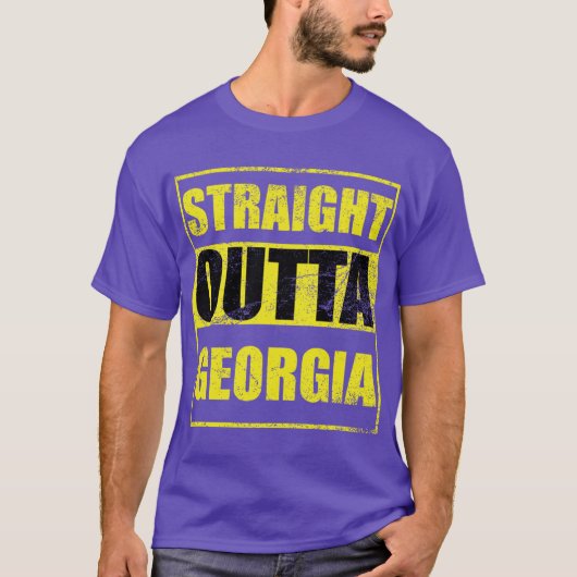 Straight Outta Georgia Tシャツ (正面)