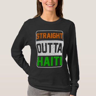 Straight Outta Haiti Tシャツ