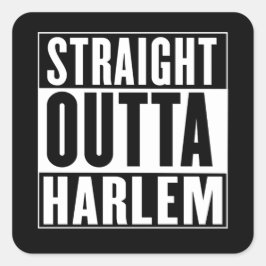 Straight Outta Harlem スクエアシール