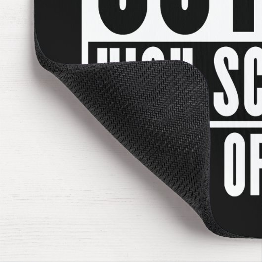 Straight Outta High School Class of 2026 マウスパッド (コーナー)