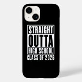 Straight Outta High School Class of 2026 Case-Mate iPhoneケース (裏面)