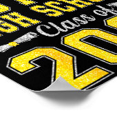 Straight outta high school graduation class of ポスター (角)