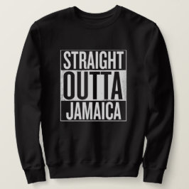 Straight outta Jamaica - Rastafari Reggae Sweater スウェットシャツ