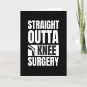 Straight Outta Knee Surgery カード (正面)