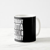 Straight Outta Knee Surgery コーヒーマグカップ (正面右)