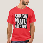 STRAIGHT OUTTA KRYPTON Tシャツ (正面)