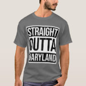 Straight Outta Maryland Tシャツ (正面)