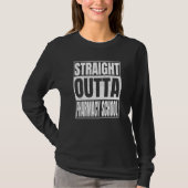 Straight Outta Pharmacy School Class Of School Gra Tシャツ (正面)