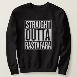 Straight outta Rastafara Rasta Reggae Sweater スウェットシャツ
