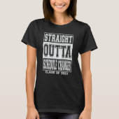 Straight Outta Schedule Changes Graduation 2023 Gi Tシャツ (正面)