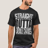 Straight Outta Schedule Changes School Counselor  Tシャツ (正面)