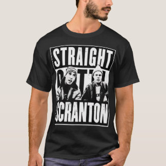 Straight Outta Scranton - Lazy Scranton Tシャツ