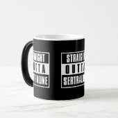 Straight Outta Sertraline モーフィングマグカップ (正面左)
