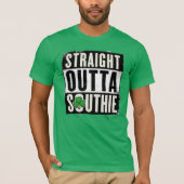 Straight Outta Southie Boston Tシャツ (正面)