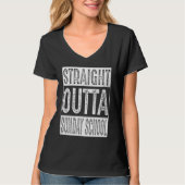 Straight Outta Sunday School   Graduation Tシャツ (正面)