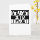 Straight Outta TIMEOUT t-shirt.png カード (黄色い花)