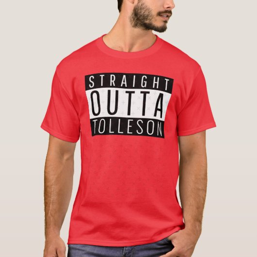Straight Outta Tolleson Arizona Tolleson AZ Oversi Tシャツ (正面)