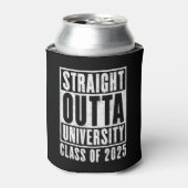 Straight Outta University 2025バージョ動揺してン 缶クーラー (缶正面)