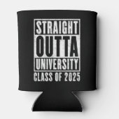 Straight Outta University 2025バージョ動揺してン 缶クーラー (裏面)