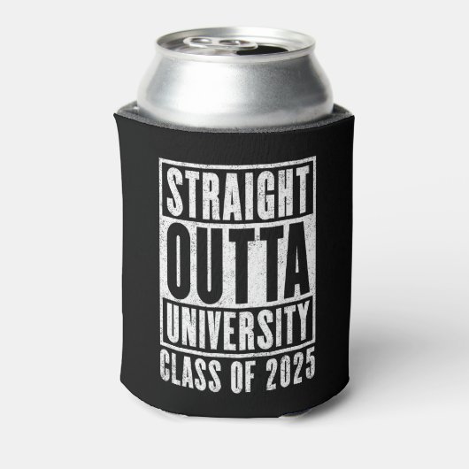 Straight Outta University 2025バージョ動揺してン 缶クーラー (缶裏面)