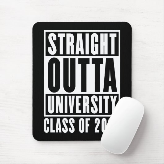 Straight Outta University Class of 2026 マウスパッド (マウス)