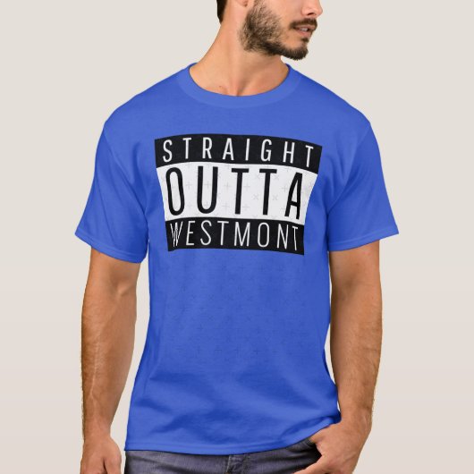 Straight Outta Westmont Illinois Tシャツ (正面)